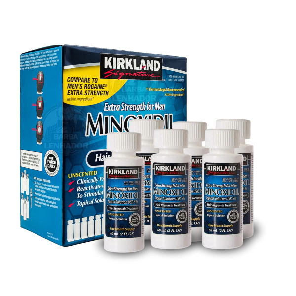 Minoxidil Kirkland 5% Tratamento Para 6 Meses - 60ml - Image 3