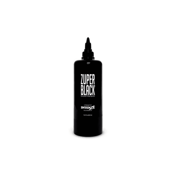 Tinta Intenze USA Zuper Black Tattoo 355 ml