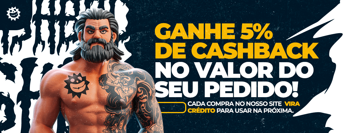 Ofertas de cashback em compras online.