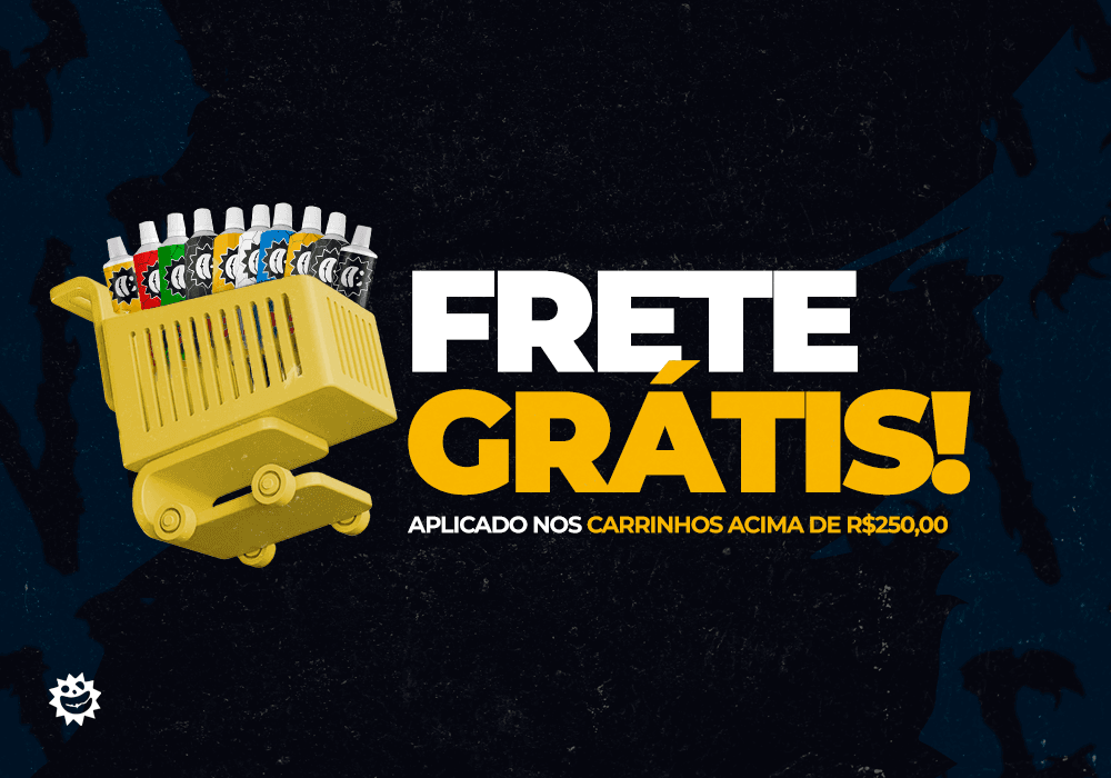 Promoção frete grátis para compras acima de R$250,00