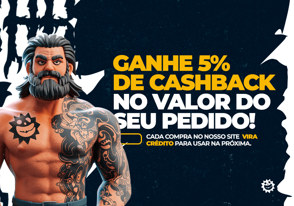 Oferta de cashback em pedidos online.